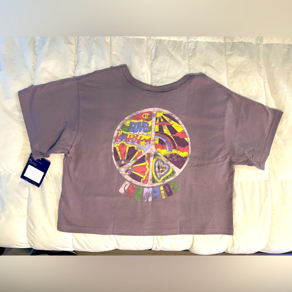 Champion Crop Top Size Large NWT